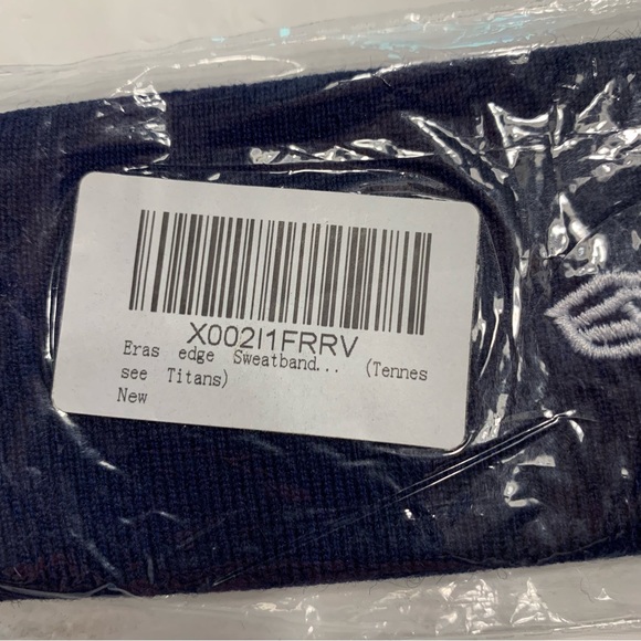 New Era NFL Tennessee Titans Sweatband Eras Edge Sealed - Picture 5 of 5